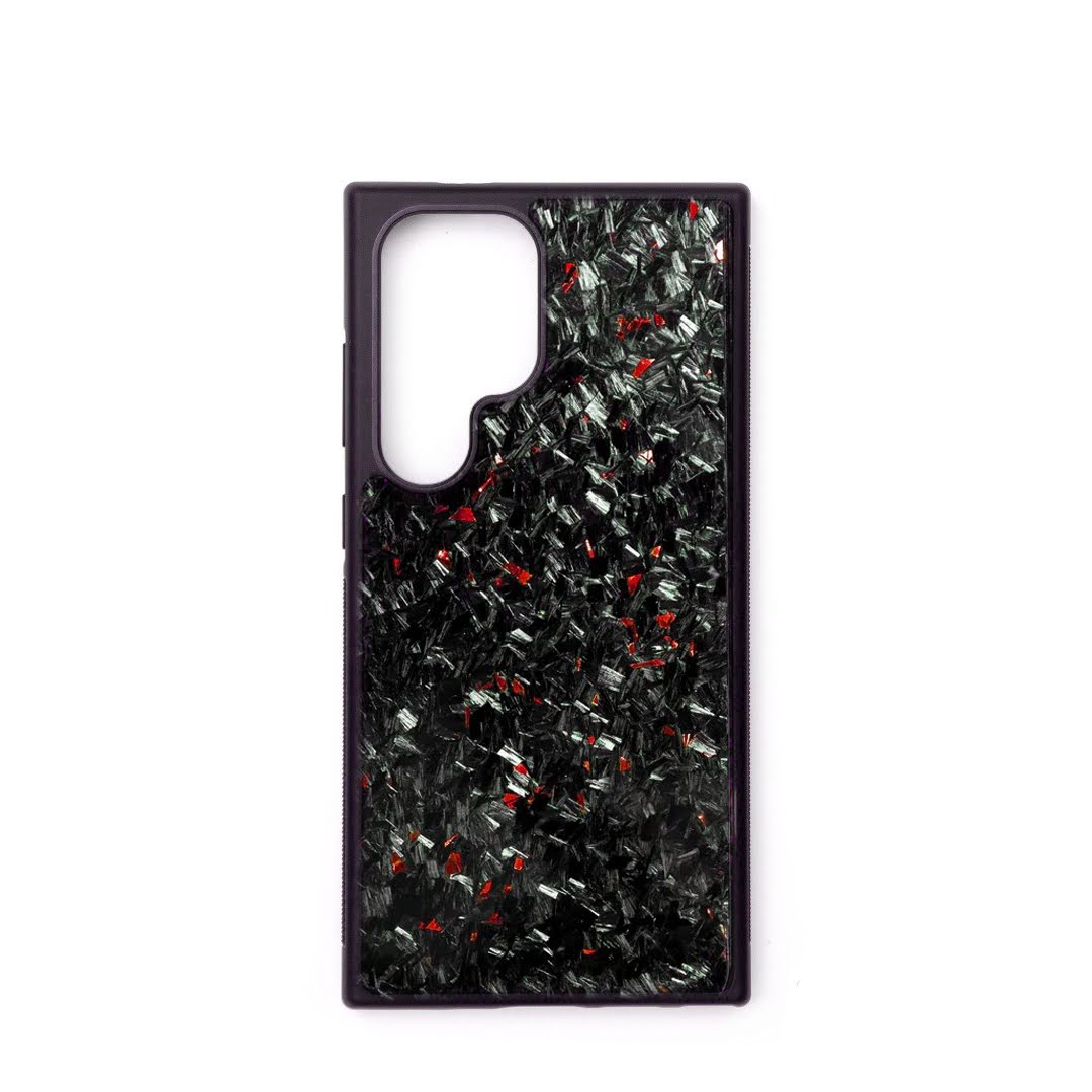 Coque en carbone forgé pour modèles Samsung S Series