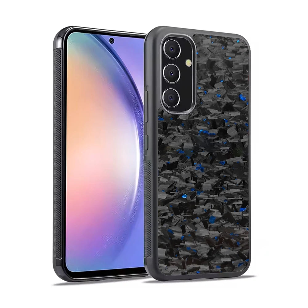 Coque en carbone forgé pour modèles Samsung A